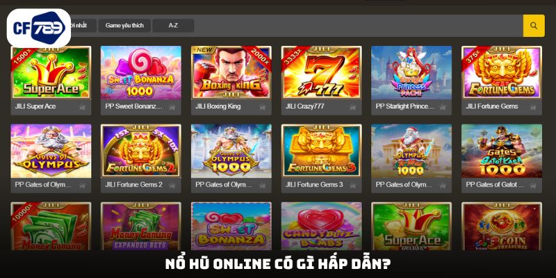 Nổ hũ online có gì hấp dẫn?